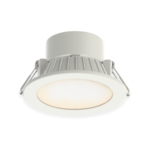 HPM 90mm LED tri-colour flicker-free flush downlight white 7W ceiling light Australia