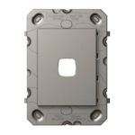 HPM Arteor 1 gang grid only magnesium modular switch frame indoor electrical system Australia