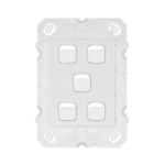 HPM Arteor 5 gang wall switch transparent grid only modular switch mechanism indoor electrical system Australia
