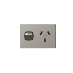 HPM Arteor single powerpoint magnesium 10A modular socket outlet indoor switch Australia