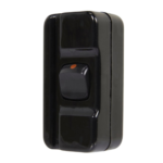 HPM black 10A double pole cord line switch in-line switch for 2–3 core cable electrical wiring Australia