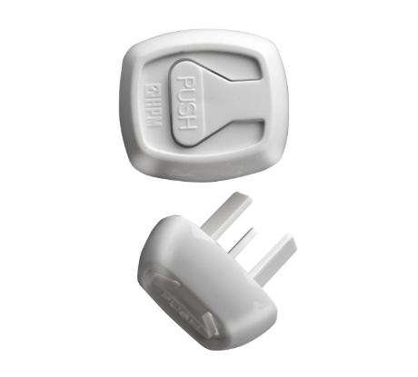 HPM child safety plug tops 6 pack white 3 pin powerpoint safety covers Australia