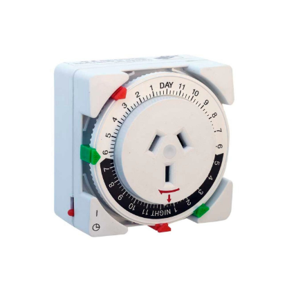 HPM Easy Set & Go Timer D819/2DP 24 hour plug-in mechanical timer with 2 on/off settings Australia