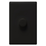 HPM LINEA 3 speed fan controller black slim 100VA wall switch indoor ceiling fan control