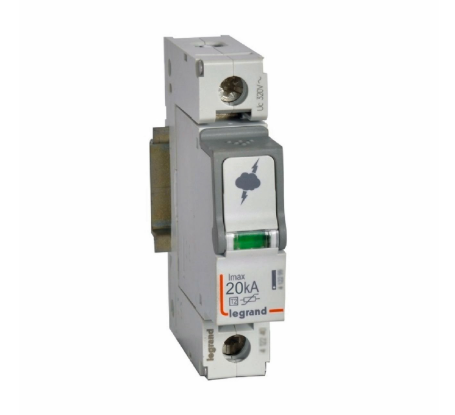 HPM T2 surge protection device 20kA 1P DIN rail SPD sub distribution board module grey