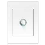 HPM VIVO 1 gang wall switch white EV770/1WE 2 way rocker switch modern design Australia electrical switch