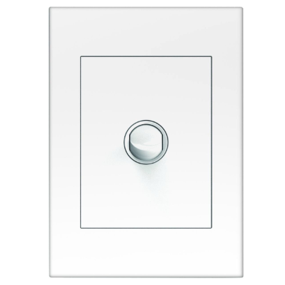 HPM VIVO 1 gang wall switch white EV770/1WE 2 way rocker switch modern design Australia electrical switch