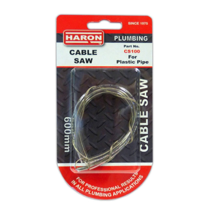 Haron CS100 600mm Cable Saw for cutting PVC pipe in hard to reach and confined spaces