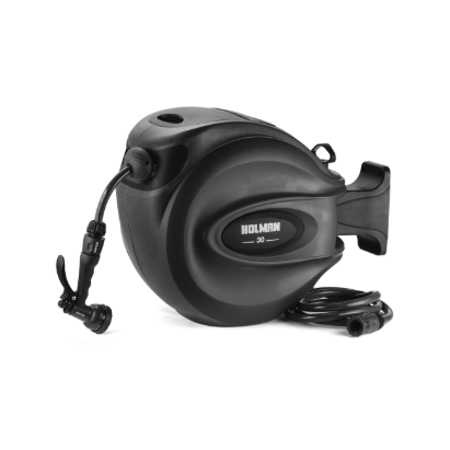 Holman 30m Charcoal Retractable Hose Reel