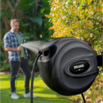 Holman 30m Charcoal Retractable Hose Reel with Spray Gun - Image 3