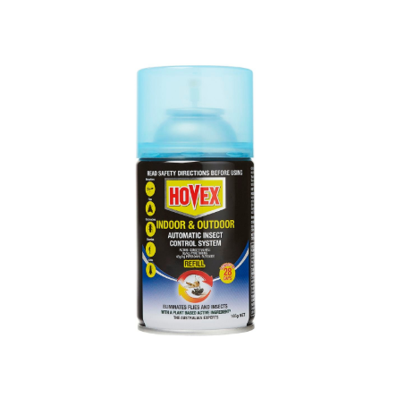 Hovex HOICSR165G 12 165g indoor outdoor auto insecticide refill for automatic insect control systems