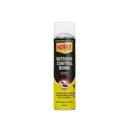 Hovex HOCB300 300g outdoor control bomb aerosol insect killer for sheds garages patios