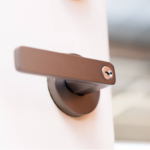 Ikonic San Fran Gunmetal Entrance Lever Set 22266 - Image 3