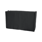 Jumbuck Black 4 Burner Flat BBQ Cover Water UV Resistant Velcro Straps 165x62x80cm JBBC008
