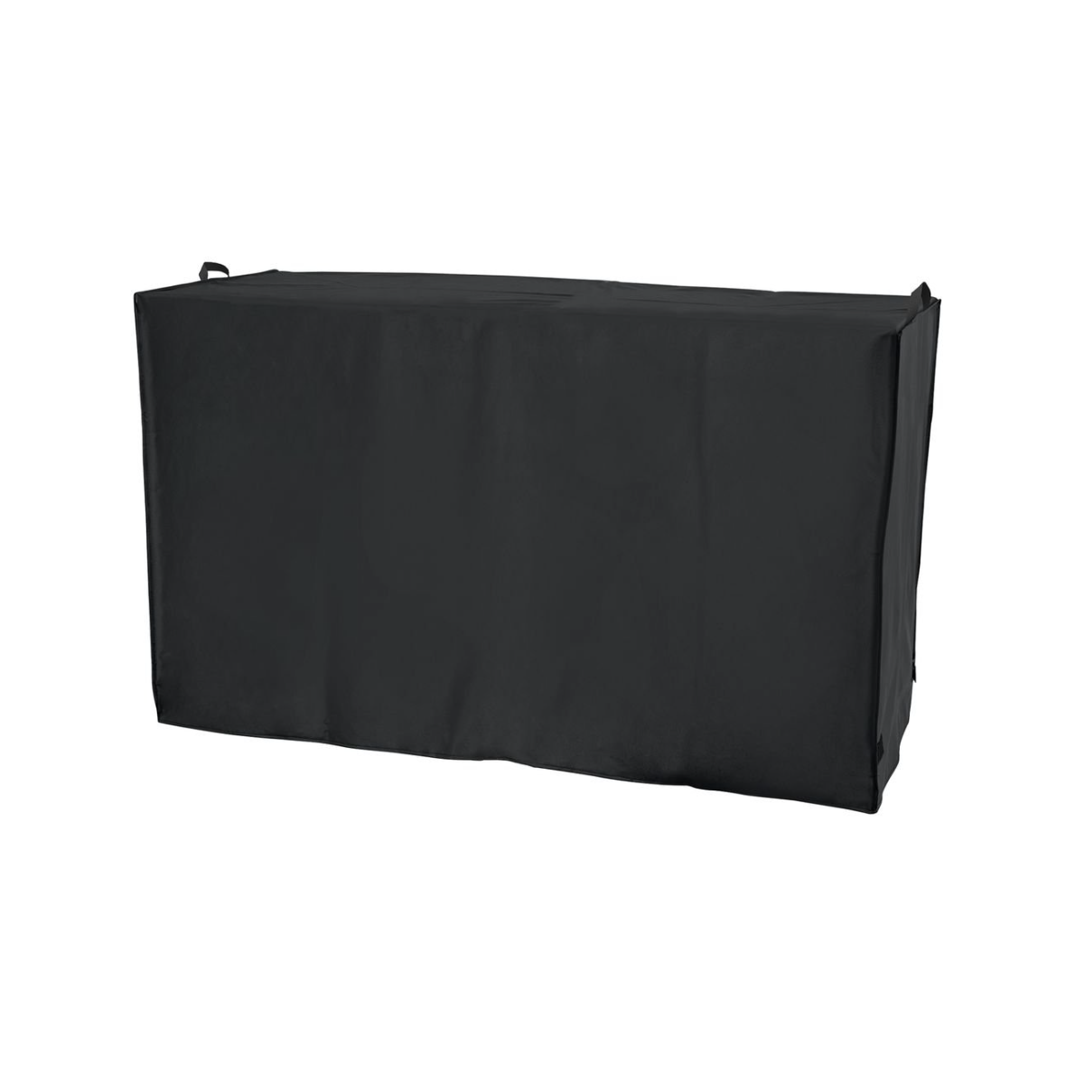 Jumbuck Black 4 Burner Flat BBQ Cover Jumbuck Black 4 Burner Flat BBQ Cover Water UV Resistant Velcro Straps 165x62x80cm JBBC008