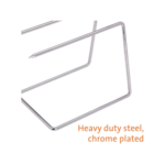 Jumbuck Roasting Prong BBQ Dual Prong Chrome Wire | JBAC024 - Image 3