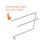 Jumbuck Roasting Prong BBQ Dual Prong Chrome Wire | JBAC024 - Image 4