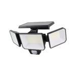 Luxzone 1200 Lumen 3 Head Adjustable Solar Motion Sensor LED Security Light – 3 Modes, Eco-Friendly - Image 3