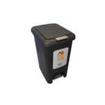 Morgan 10L step push pedal bin with flip lid for kitchen and bathroom Australia