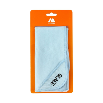 Morgan blue microfibre glass cloth 2 pack streak free cleaning cloth Australia