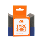 Morgan tyre shine applicator sponge bluegrey reusable tyre care pad Australia