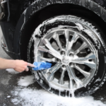 Morgan Microfibre Wheel & Duster Brush Blue Handle Car Cleaning Australia - Image 5