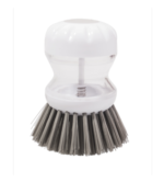 Morgan Palm Dish Brush with Soap Dispenser | Press Button Refillable Dish Brush Australia - Image 2