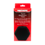 Mothers foam polish applicators 2 pack with hex grip handle and 10cm pads