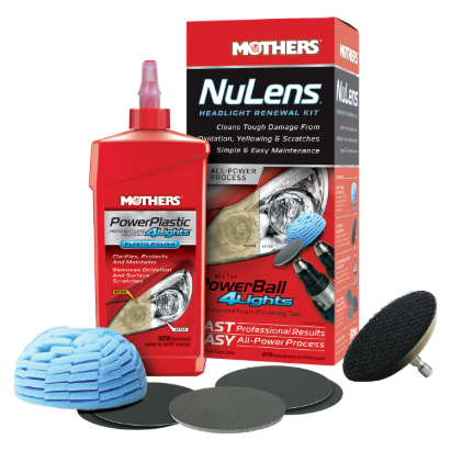 Mothers Nulens Headlight Renewal Kit Polish 236ml