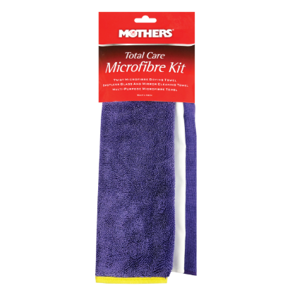Mothers Total Care Microfibre Kit | 3 Piece Vehicle Detailing Towel Set Mothers Total Care Microfibre Kit | 3 Piece Vehicle Detailing Towel Set