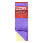 Mothers ultra-soft detailing towels 4 pack 40x40cm safe for all surfaces