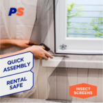 Permastik Removable Insect Screen 1.5m x 1.3m Kit | DIY Mesh Window - Image 3