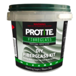 Protite 1kg Large Fibreglass Repair Kit with LSE resin, 1m² chopped matting and tools – PF-FKIT1000