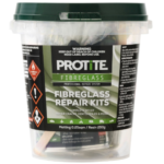 Protite 250g Small Fibreglass Repair Kit with LSE resin, chopped matting and hardener – PF-FKIT0250
