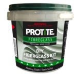 Protite 500g Medium Fibreglass Repair Kit with LSE resin, chopped matting and hardener – PF-FKIT0500
