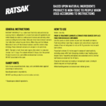RATSAK 450g Naturals Rodenticide Bait Pellets – Natural Ingredients, Safe Around Pets & Livestock, Kills Rats & Mice - Image 5