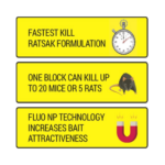 RATSAK Rapid Strike Wax Blocks 90g | Dual Active Rodent Killer Australia - Image 4