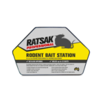 RATSAK Professional lockable rodent bait station heavy-duty plastic Australia