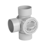 Rain Harvesting HW0002 50mm 3-Way PVC Water Diverter for rainwater and greywater non-pressurised systems Australia