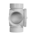 Details Colour Grey Model Name 90mm 3-Way Water Diverter Model Number HW0001 Material PVC Recommended Use Diverting water Push to connect (Yes/No) Yes Item Package Type N/A - Image 2