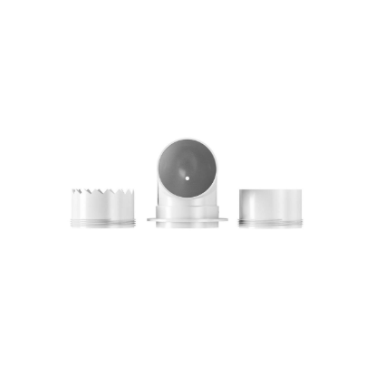 Rain Harvesting 90mm Auto Tank Vac for Poly Flat Wall Tanks White UPVC Automatic Sediment Removal for Rainwater Tank Overflow Outlets
