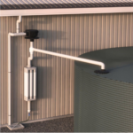 Rain Harvesting 300mm Tank Cover Black UV Stabilised Water Tank Lid TASS23 - Image 2