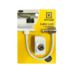 Remsafe white window restrictor cable lock child safety window security Australia