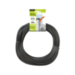 Rolltrak R3889-30 6mm black PVC flyscreen spline 30m roll