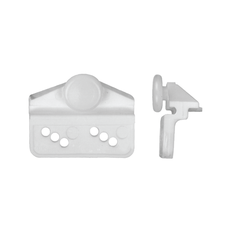 Rolltrak Adjustable White Plastic Trolley and Acetal Roller Suits Tresco Victa Shed Man Shed Doors R1900