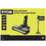 Ryobi 18V Stick Vacuum Motorised Roller Bar Agitating Brush Carpets Hard Floors Pet Hair