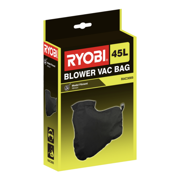 Ryobi 45L Replacement Blower Vac Bag Suits RBV22V Strong Durable Material RAC3005