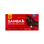 Samba Disposable BBQ Gloves 50 Pack | FDA Approved Nitrile | Australia - Image 2