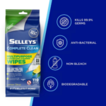 Selleys Complete Clean 110pk Biodegradable Disinfectant Wipes | Australia - Image 2