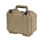 Tactix Tough Case Small Tan IP65 Waterproof Dustproof Hard Case with Pick and Pull Foam Insert and Padlock Provision